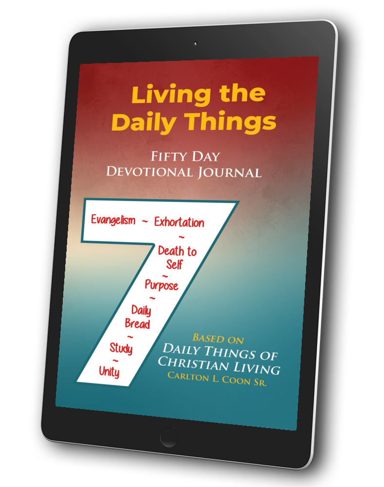 Living the Daily Things-Devotional Journal for 50 Days Of Life Change (EBook) - Christian Church Growth