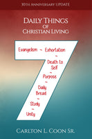 Daily Things of Christian Living - Checklist