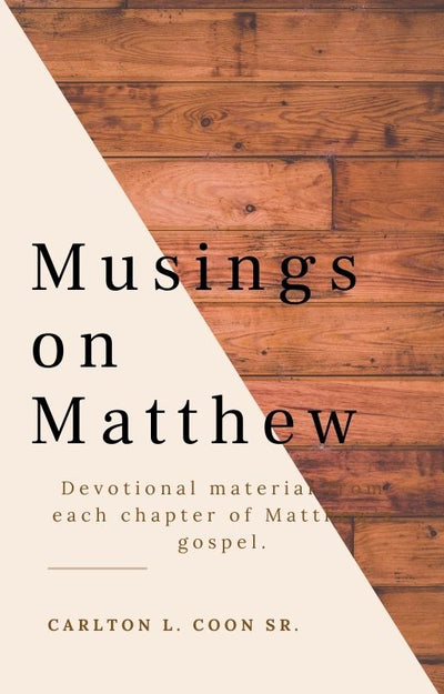 Musings on Matthew Devotional (EBook) - Christian Church Growth